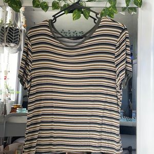 Rue21 multicolor striped T-Shirt